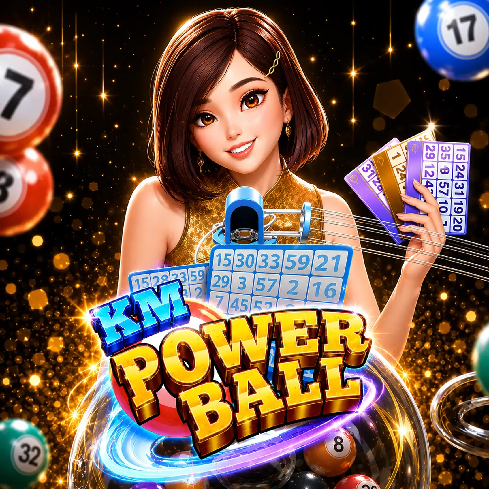 K-M Powerball game